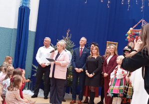 Jeżyki na Jasełkach Bożonarodzeniowych 2025 – pt. „Bóg jest w nas" w Specjalnym Ośrodku Szkolno - Wychowawczym w Łowiczu.