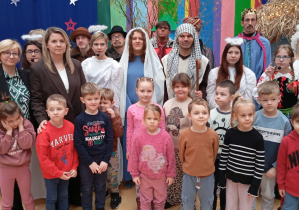 Jeżyki na Jasełkach Bożonarodzeniowych 2025 – pt. „Bóg jest w nas" w Specjalnym Ośrodku Szkolno - Wychowawczym w Łowiczu.