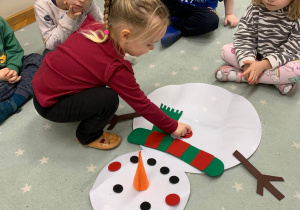 Zadanie z kalendarza adwentowego Ślimaczków!