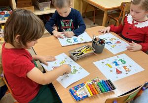 Zajęcia matematyczne u Sówek!