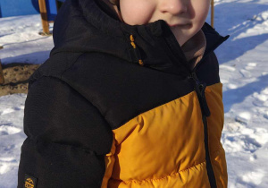 Zimowe zabawy na śniegu Ślimaczków!