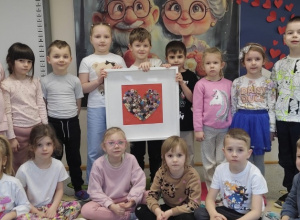 Dzieci i nauczyciele przedszkola Pod Świerkami wsparli licytację WOŚP!