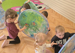 Niedźwiadki- wizja oceanu na folii stretch!