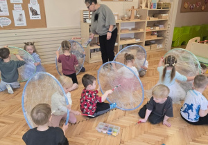 Niedźwiadki- wizja oceanu na folii stretch!