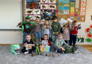 Tydzień Dinozaurów w grupie Ślimaczki!