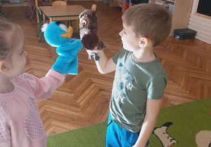 Wiewiórki- zajęcia z wykorzystaniem pacynek!