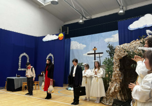 "Jeżyki" na przedstawieniu wielkanocnym w SOS-W w Łowiczu!