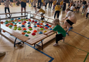 "Mróweczki" i "Sówki" na Międzyprzedszkolnej Olimpiadzie Sportowej organizowanej przez OSiR w Łowiczu!