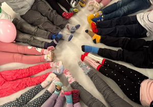 Sówki- Dzień Kolorowej Skarpetki w ZSP nr 3 w Łowiczu!