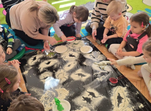 Tydzień dinozaurów w grupie Niedźwiadki!