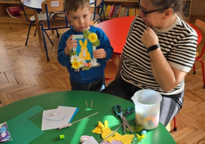 Niedźwiadki- przygotowania do kiermaszu!