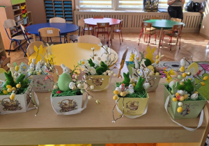 Niedźwiadki- przygotowania do kiermaszu!