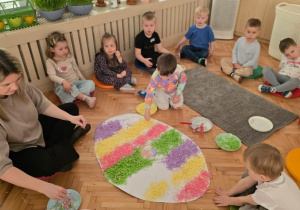 Wielkanocna lekcja ciszy Niedźwiadków!