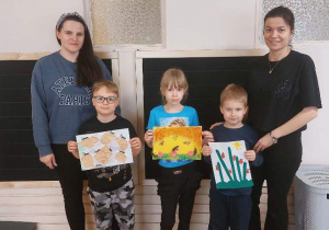 Wiewiórki- przygotowania do konkursu plastycznego!