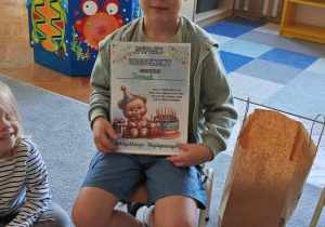 Montessoriańskie urodziny Tomasza ze "Ślimaczków"!