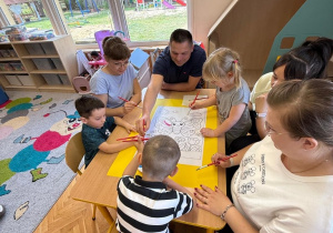 Sówki- zajęcia otwarte „Na majowej łące"