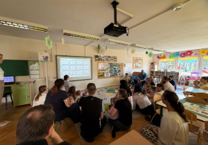 Sówki- zajęcia otwarte „Na majowej łące"