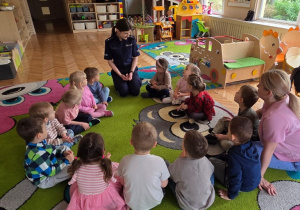 Pani Policjantka w Niedźwiadkach!