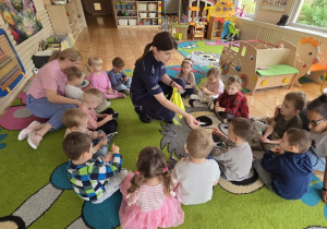 Pani Policjantka w Niedźwiadkach!