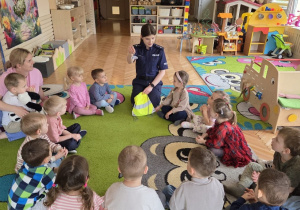 Pani Policjantka w Niedźwiadkach!