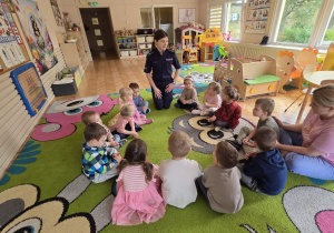 Pani Policjantka w Niedźwiadkach!