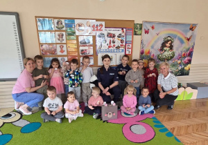 Pani Policjantka w Niedźwiadkach!