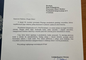 ŻYCZENIA DLA PRZEDSZKOLA POD ŚWIERKAMI!