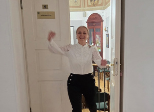 Nasza Ciocia Marta Deluga zdała ważny egzamin!