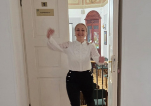 Nasza Ciocia Marta Deluga zdała ważny egzamin!