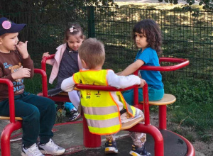 Ślimaczki korzystają z pięknej pogody!