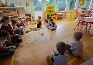 Lekcja ciszy w grupie Ślimaczki!