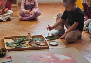 Lekcja ciszy w grupie Ślimaczki!