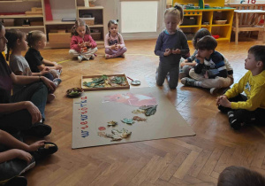 Lekcja ciszy w grupie Ślimaczki!