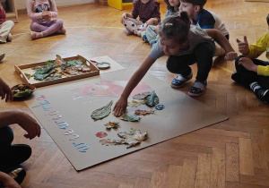 Lekcja ciszy w grupie Ślimaczki!