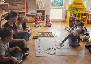 Lekcja ciszy w grupie Ślimaczki!