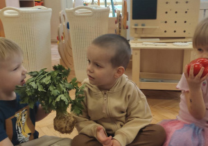 ,,Niedźwiadki” i ich warzywne skarby!