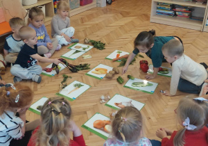 ,,Niedźwiadki” i ich warzywne skarby!
