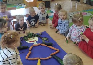 ,,Niedźwiadki” i ich warzywne skarby!