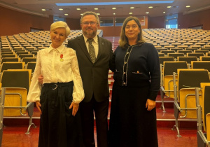 Wojewódzkie obchody DEN- Pani Aga Kunicka i Pani Dyrektor z nagrodami!