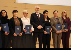 Wojewódzkie obchody DEN- Pani Aga Kunicka i Pani Dyrektor z nagrodami!