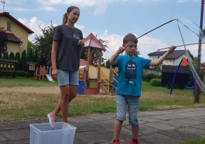 Zajączki- podsumowanie Aquaprzedszkolaki